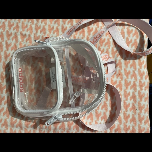 adidas Handbags - ONEDAYSALE!! Clear mini backpack